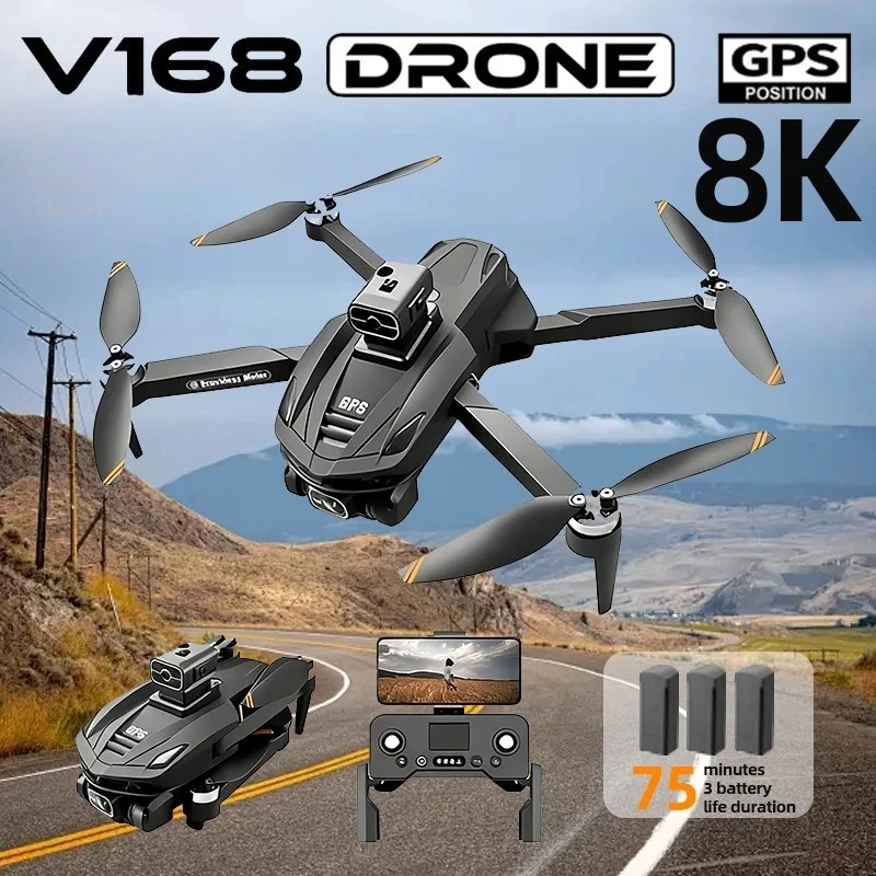 Drone Gps Mount - Dron GPS V168 Original, Cámara Aérea