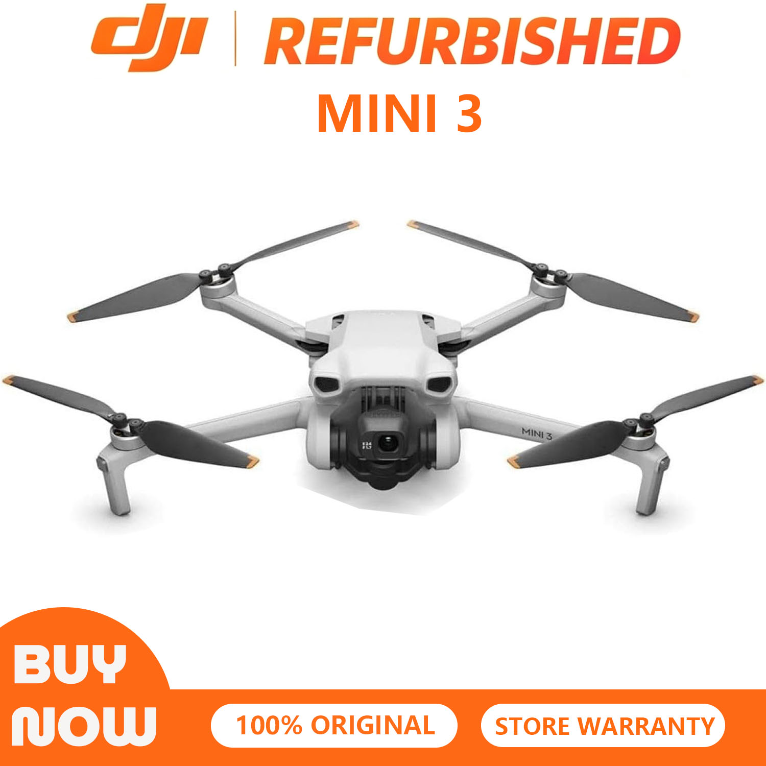 Dron DJI Mini 3 Reacondicionad - Drone Gps Mount reseña y precio