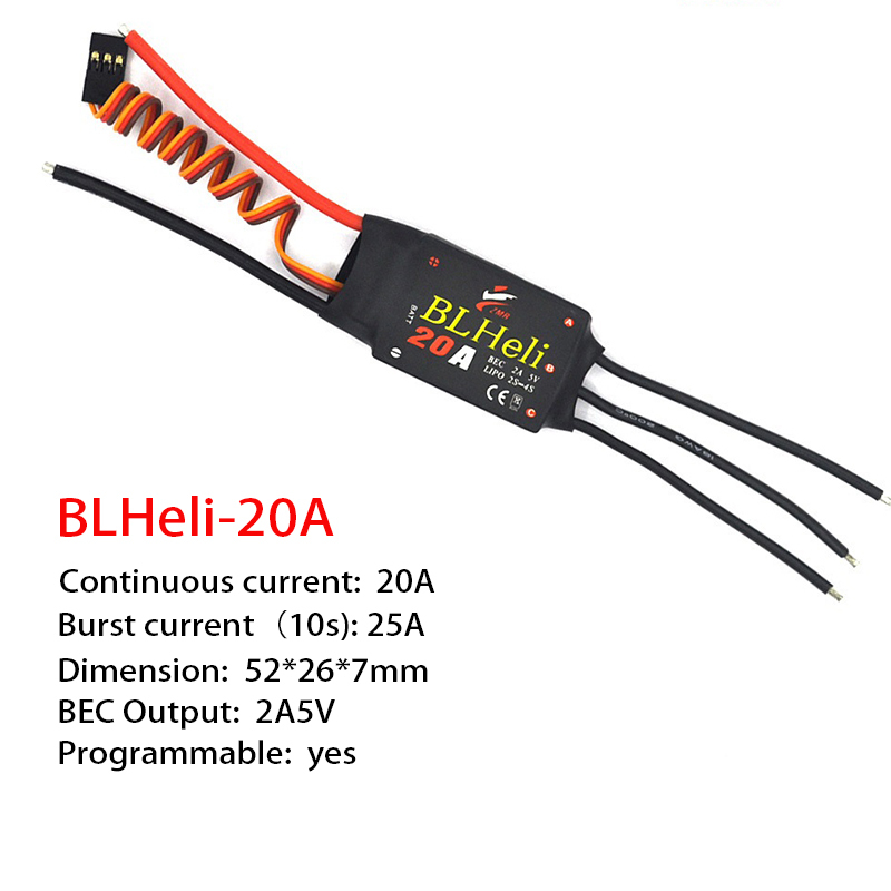 1-3 uds sin escobillas ESC BLH - Drone Motor reseña y precio