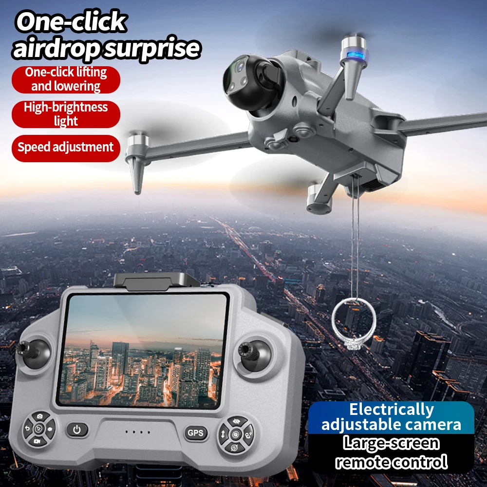 Dron DJI 2025 Profesional 4K,  - Drone Gps Mount reseña y precio