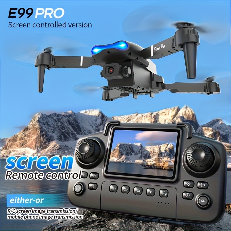 Dron plegable E99 PRO MAX con  - Drone Propeller Guard reseña y precio